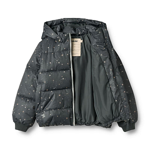 Куртка дутая Wheat "Cammoe Black Sea Stars", ночные звезды